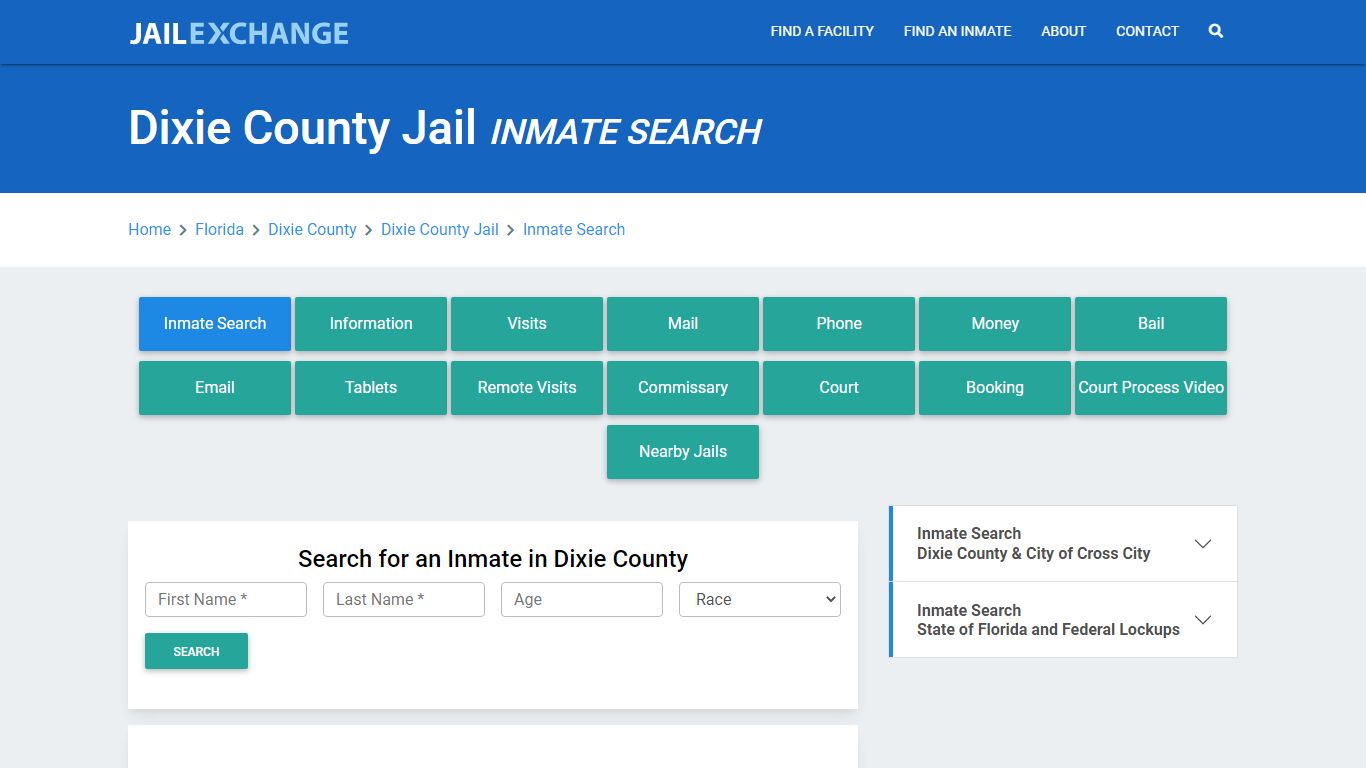 Dixie County Jail, FL Inmate Search: Roster & Mugshots - Jail Exchange